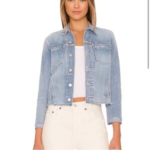L’AGENCE Janelle Slim Raw Edge Jacket